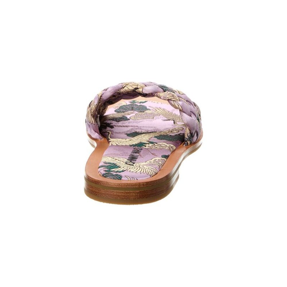 Johnny Was Woven Crane Sandal, Purple - Picture 3 of 5